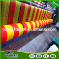 Plastic PE material orange safety alert snow fence/road barrier net